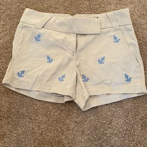 J crew factory anchor print shorts sz 00